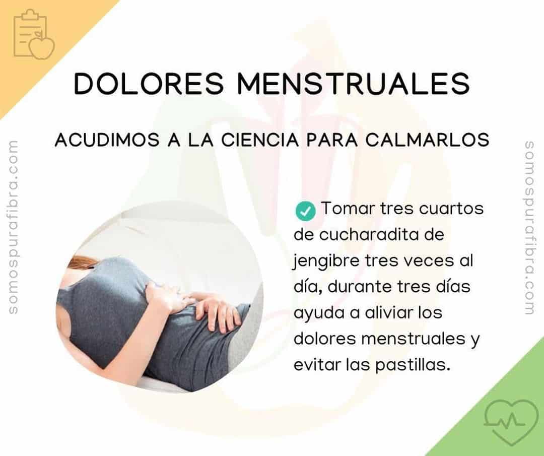 Sabías cómo combatir los dolores menstruales de manera natural