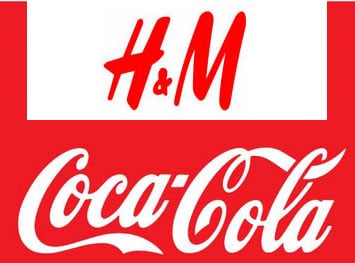 h&m y cocacola