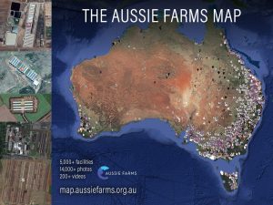 Mapa Aussie Farm Australia